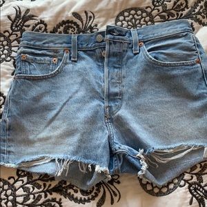 Levi’s Light Wash Shorts